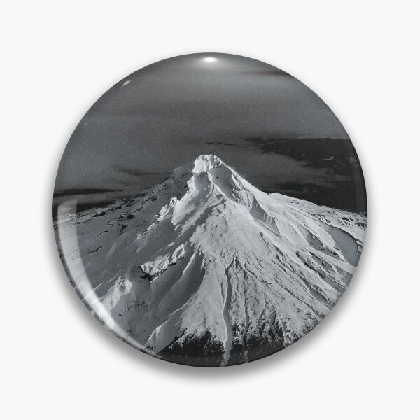 Item preview, Mount Hood, Oregon x Aerial BW designed and sold by Leah Flores.