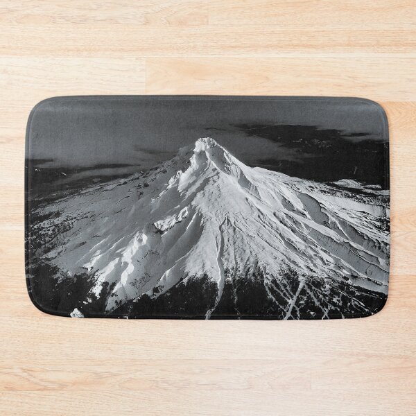 Item preview, Mount Hood, Oregon x Aerial BW designed and sold by Leah Flores.