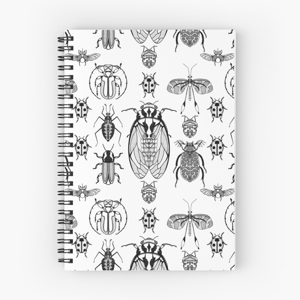 Item preview, Spiral Notebook designed and sold by marindigo.
