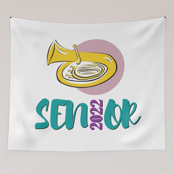 Item preview, Senior - Class of 2022 - Tuba/Sousaphone/Euphonium designed and sold by BandMomDesigns.