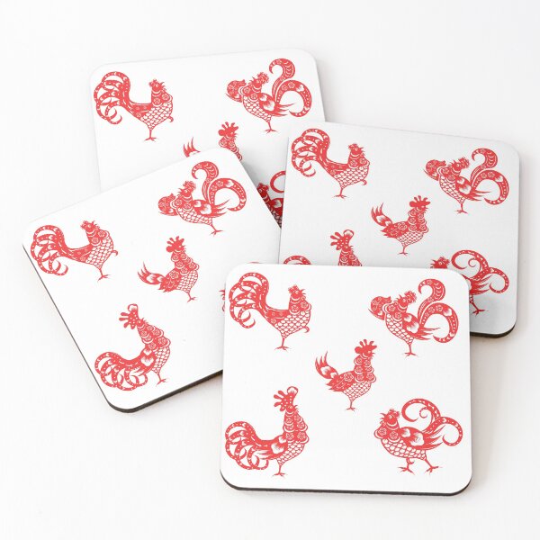 Item preview, Copy of Red Rooster Repeating Pattern designed and sold by BrokenUnicorn.