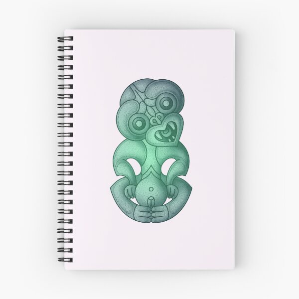 Item preview, Green Maori Hei Tiki designed and sold by Aroha Designs.