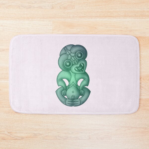 Item preview, Green Maori Hei Tiki designed and sold by Aroha Designs.