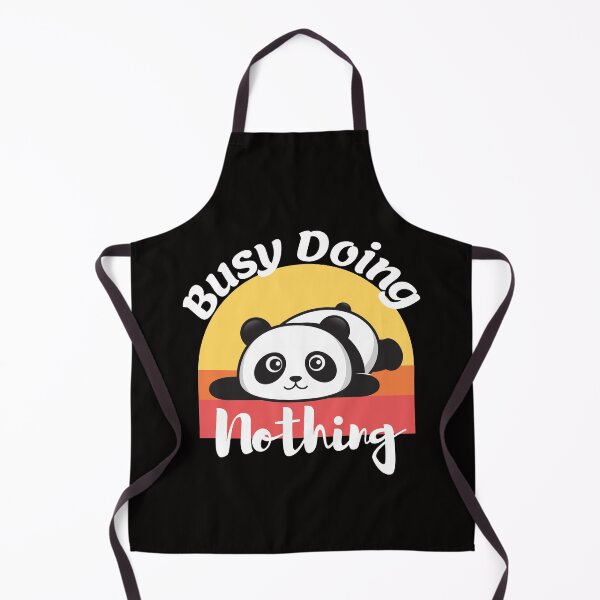 Item preview, busy doing nothing, cute lazy panda designed and sold by Bachirdz.