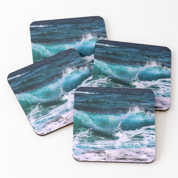 Item preview, Crashing Turquoise Ocean Waves designed and sold by Cute Designs Shop.
