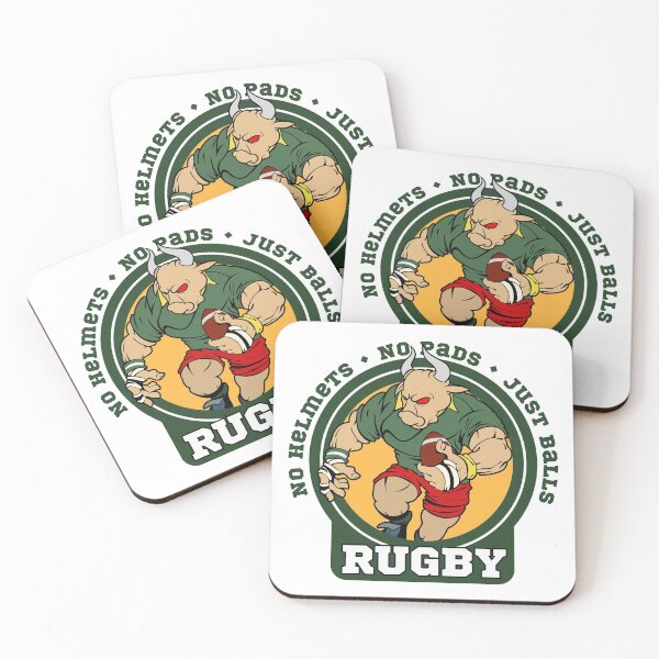 Item preview, Rugby No Helmets No Pads Just Balls designed and sold by yooga02.