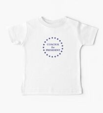 Coach K for President Baby Tee
