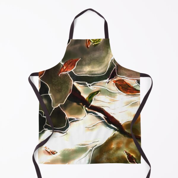 Item preview, Abstract rocks and leaves designed and sold by Anne Huth.
