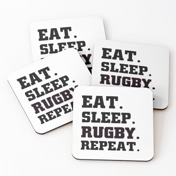 Item preview, Eat sleep rugby repeat designed and sold by Ripoubsb.