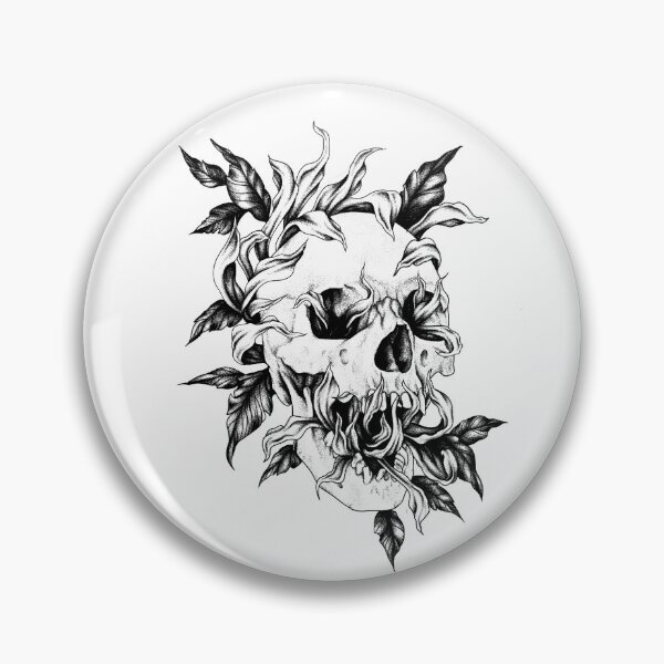 Item preview, Floral Skull designed and sold by Mgbrns.