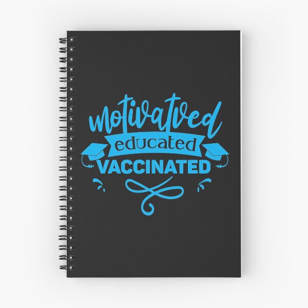 Item preview,  Educated Motivated Vaccinated designed and sold by Mande Arts.