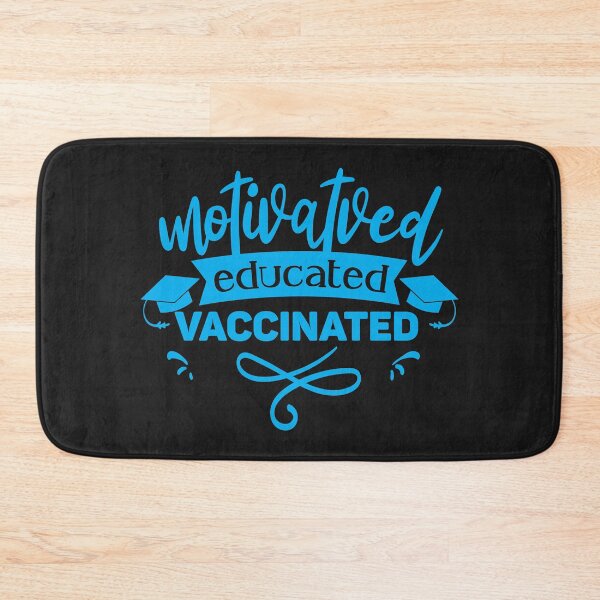 Item preview,  Educated Motivated Vaccinated designed and sold by Mande Arts.