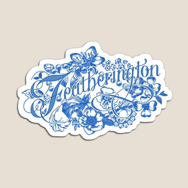 Aperçu de l'œuvre Featherington créée et vendue par CrownAndThistle.