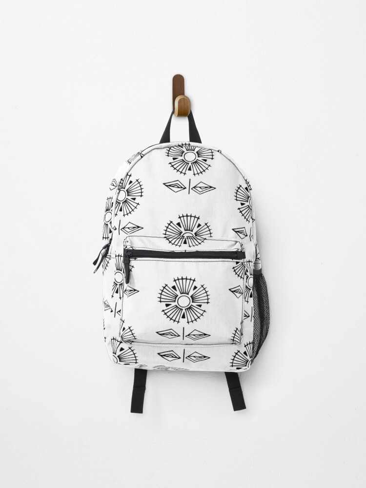 Thumbnail 1 of 3, Backpack, Flower Design Pattern designed and sold by theboonation.