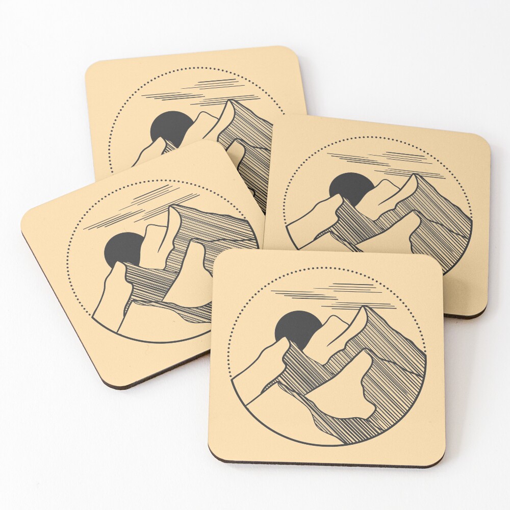 Item preview, Coasters (Set of 4) designed and sold by SimplifyCD.