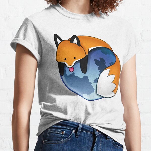 Cute FireFox Classic T-Shirt