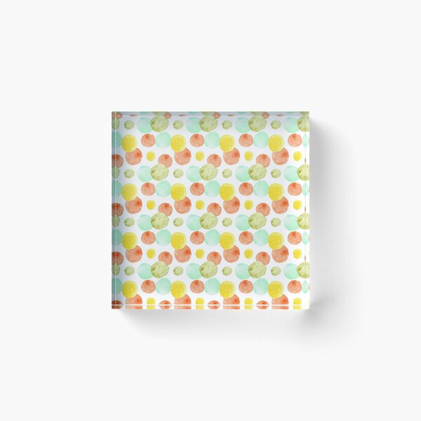 Item preview, Colorful watercolor dot pattern designed and sold by della95.