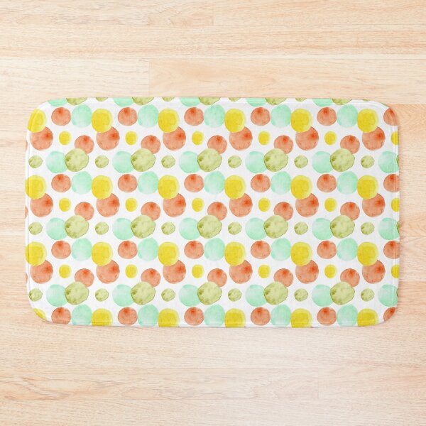 Item preview, Colorful watercolor dot pattern designed and sold by della95.