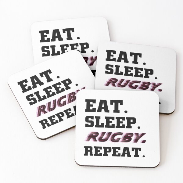 Item preview, Eat sleep rugby repeat 1 designed and sold by Ripoubsb.