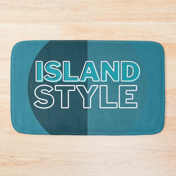 Item preview, island style hawaii blue tricolor circle  designed and sold by maplunk.