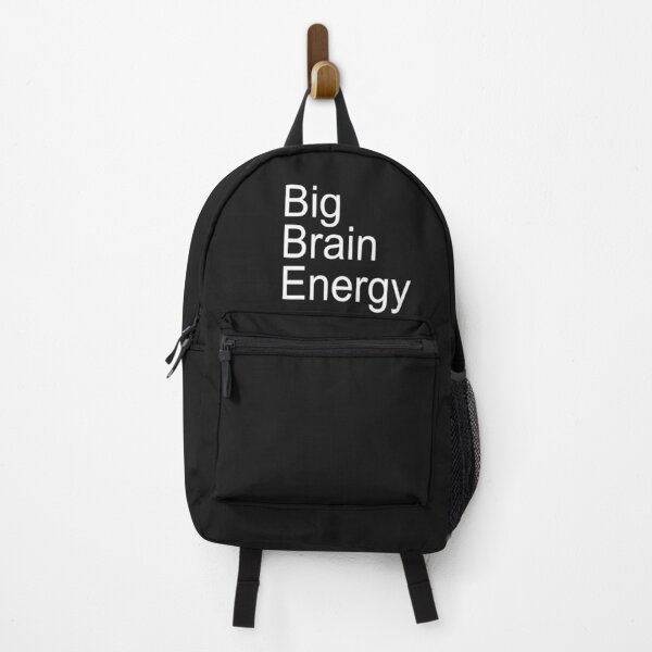 Item preview, Big Brain Energy (white) designed and sold by Mandy Bailey.