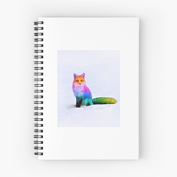 Item preview, Rainbow Fox  designed and sold by hollyrogers.