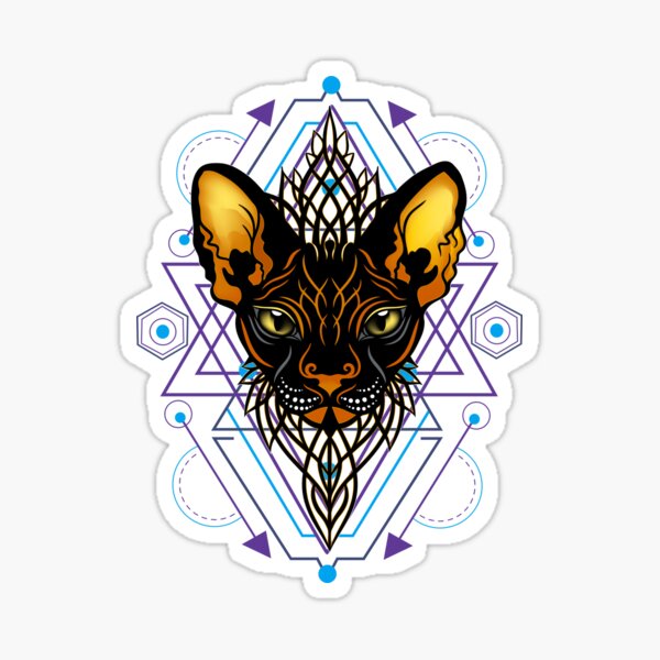 Item preview, Egyptian Memphis Cat goddess 4 designed and sold by Treasurekey.