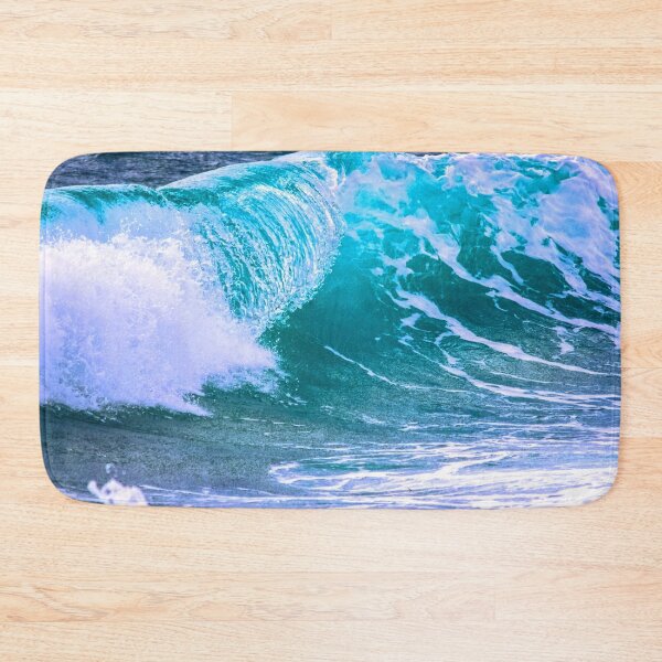 Item preview, Large Turquoise Ocean Wave designed and sold by Cute Designs Shop.