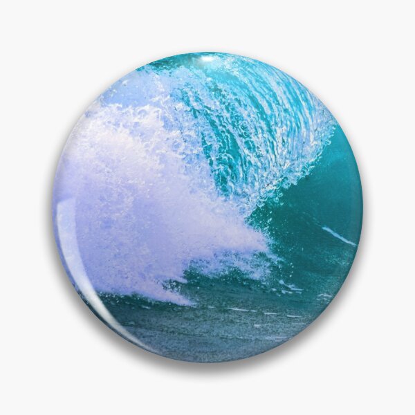 Item preview, Large Turquoise Ocean Wave designed and sold by Cute Designs Shop.