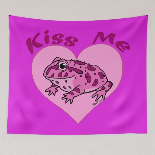 Item preview, Kiss Me Frog designed and sold by sharkbait83.
