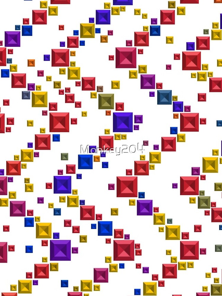 Thumbnail 4 of 4, iPhone Case, Cube patterns designed and sold by Monkey204.