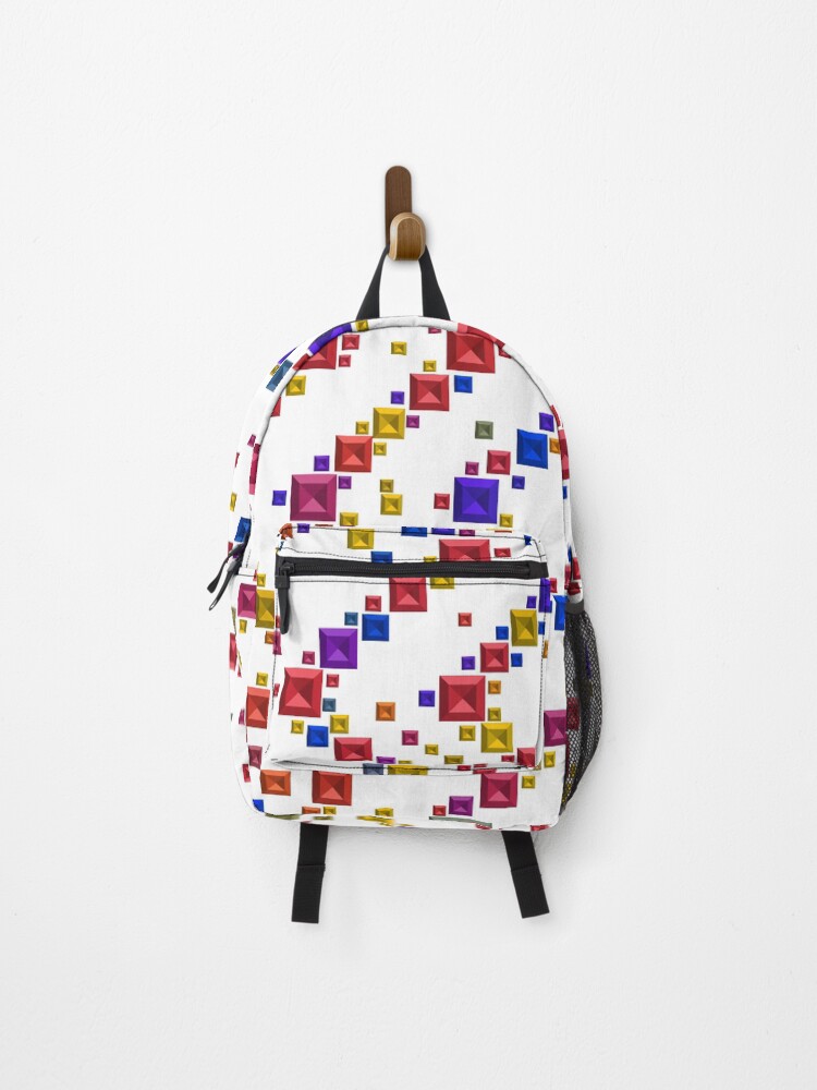 Thumbnail 1 of 3, Backpack, Cube patterns designed and sold by Monkey204.