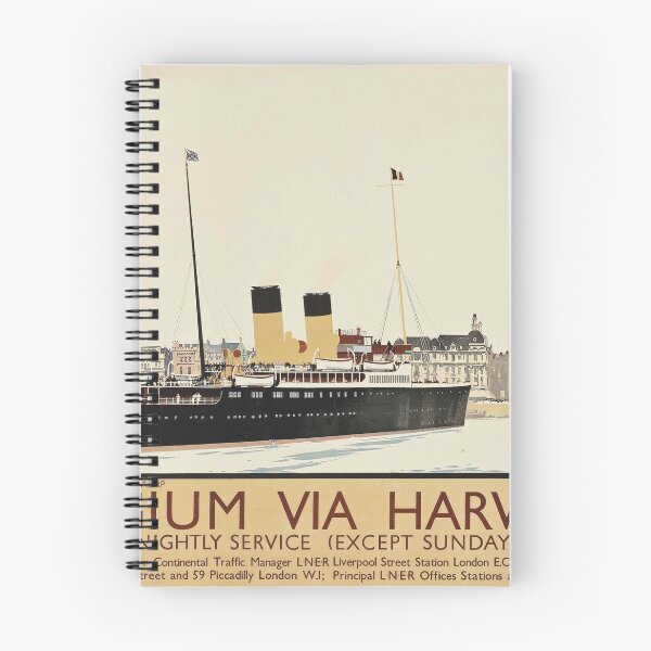 Item preview, Belgium via Harwich - Fred Taylor - 1925 designed and sold by CJET.