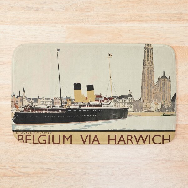 Item preview, Belgium via Harwich - Fred Taylor - 1925 designed and sold by CJET.