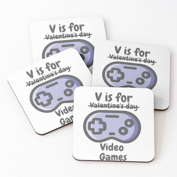 Item preview, V Is For Video Games designed and sold by Mayamoamen99.