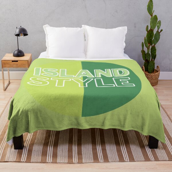 Item preview, island style hawaii light green tricolor circle  designed and sold by maplunk.