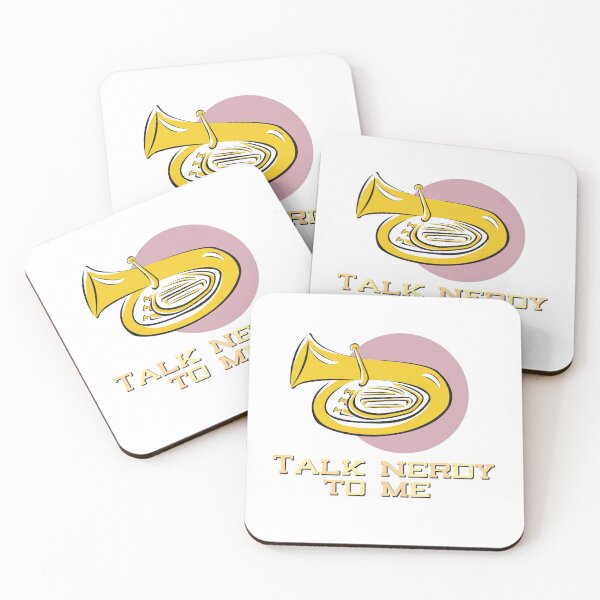 Item preview, Talk Nerdy To Me - Tuba/Sousaphone/Euphonium designed and sold by BandMomDesigns.