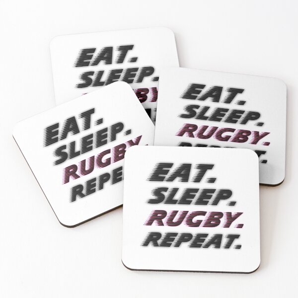 Item preview, Eat sleep rugby repeat 2 designed and sold by Ripoubsb.