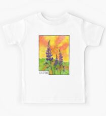 Lupin Flowers Kids Tee