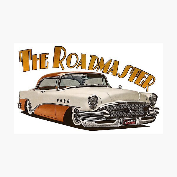 Item preview, 1955 Buick Roadmaster - Orange designed and sold by morecars.