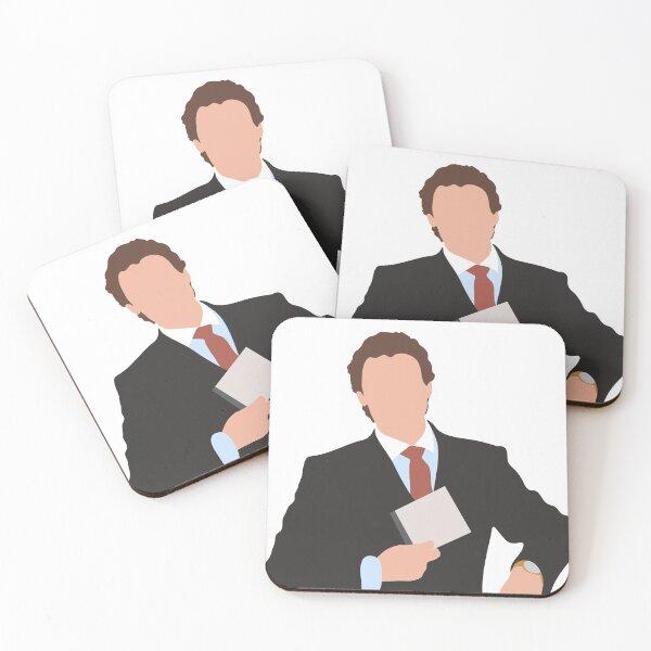 Item preview, Minimalist Patrick Bateman from American Psycho designed and sold by StuStuStudioPr.