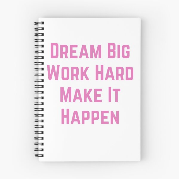 Item preview, Dream Big work hard make it happen  designed and sold by VivaGul.