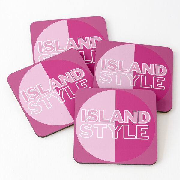 Item preview, island style hawaii pink magenta tricolor circle  designed and sold by maplunk.
