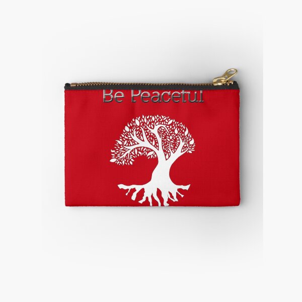 Item preview, Be Peaceful Tree - White designed and sold by MusicandWriting.