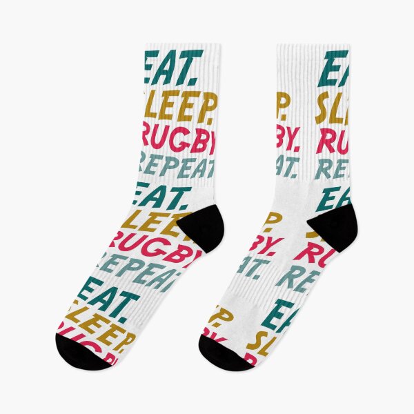 Item preview, Eat sleep rugby repeat 4 designed and sold by Ripoubsb.