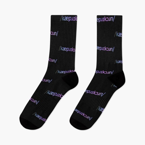 Item preview, Capricorn in IPA, Galaxy-Black designed and sold by sporadicdoodlin.