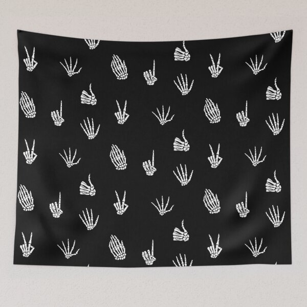 Item preview, Hand Skeleton White Packs designed and sold by lodarohit.