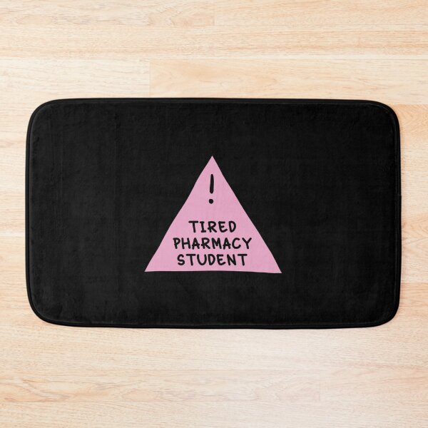 Item preview,  ⚠ Tired Pharmacy Student ⚠ (Pastel Pink) designed and sold by orlumbuspirate.