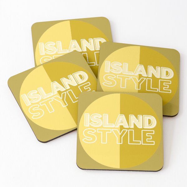 Item preview, island style hawaii yellow tricolor circle  designed and sold by maplunk.