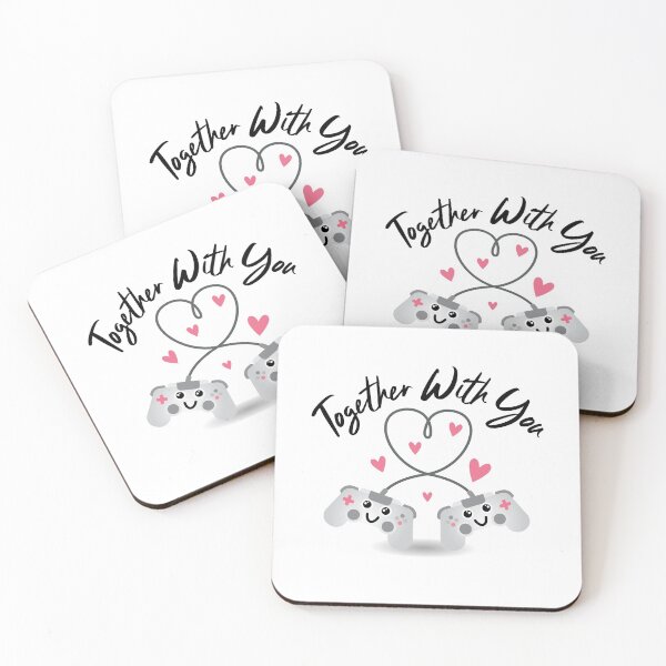 Item preview, Together With You, Gaming Gift Idea for Valentines Day or Girlfriend designed and sold by Geostop.
